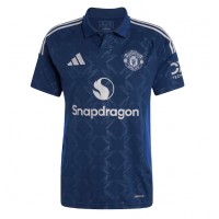 Camisa de time de futebol Manchester United Alejandro Garnacho #17 Replicas 2º Equipamento 2024-25 Manga Curta